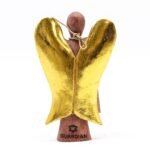 Ancient Wisdom Wooden 15cm New Hati-Hati Gold Wings Guardian Angel - Image 2