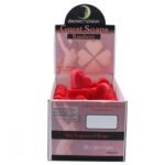 Ancient Wisdom Raspberry Heart Shaped Guest Soap (10 Pack) - Image 3