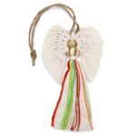 Ancient Wisdom Macrame Indonesian Cotton Harmony Guardian Angel + Gift Box