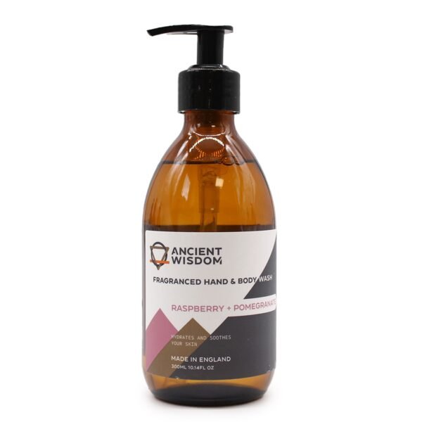 Ancient Wisdom Raspberry & Pomegranate Hand & Body Wash 300ml