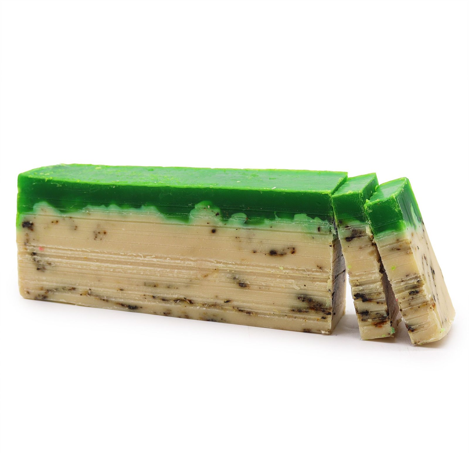 bG9jYWw6Ly9tZWRpYS85Ui9KRS82MFIzMEMxRzY4V0tKRTlSL2M2YzE5OWE5LmpwZWc.jpg Ancient Wisdom Green Tea Olive Oil Soap Loaf - Image 1