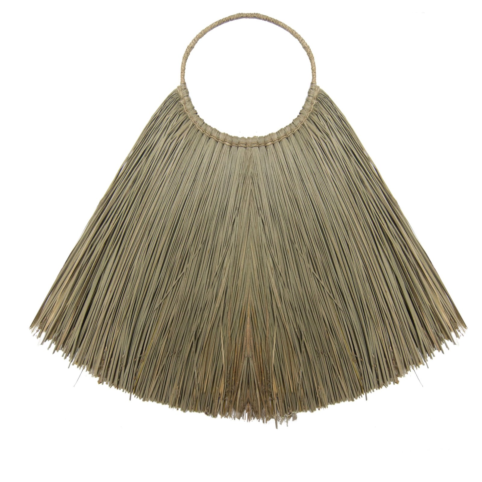 bG9jYWw6Ly9tZWRpYS85Uy82RS82MFIzMEMxRzZSVDM2RTlTL2U4YTQ1Y2QzLmpwZWc.jpg Ancient Wisdom Large Natural Boho Seagrass Fan Wall Decor - Image 1