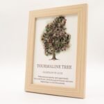 Ancient Wisdom Gemstone Framed Picture - Tree of Life - Toruraline (20x14.7x1cm) - Image 4