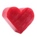 Ancient Wisdom Raspberry Heart Shaped Guest Soap (10 Pack)