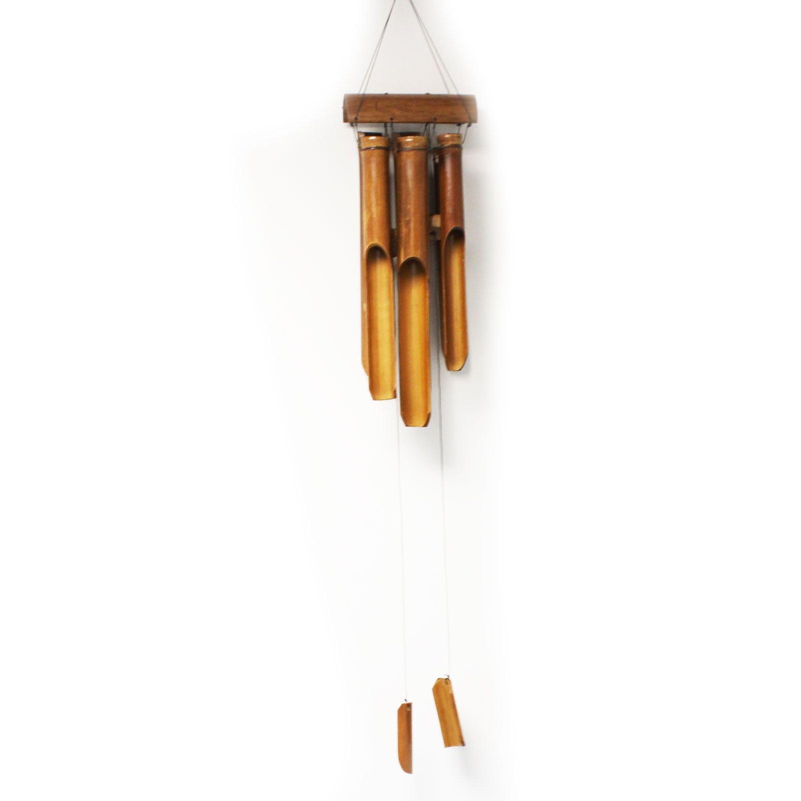 bG9jYWw6Ly9tZWRpYS85Uy9KQy82MFIzMEMxRzZSUjNKQzlTLzY4YWU1MzBkLmpwZWc.jpg Ancient Wisdom Natural Finish 6 Medium Tubes Bamboo Wind Chime - Image 1