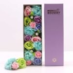 Ancient Wisdom Soap Baby Blessings Blue Flowers Long Gift Box - Image 4