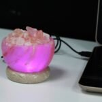 Ancient Wisdom Himalayan Crystal Salt USB Multicolour Fire Bowl Lamp - Image 2