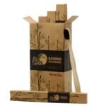 Ancient Wisdom Bamboo Toothbrush - Charcoal Medium Soft - Image 2