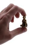 Ancient Wisdom Brass Miniature Gods - Hanuman (36mm) - Image 3
