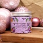 Ancient Wisdom Frosted Sugar Plum Whipped Soap 120g - Image 3