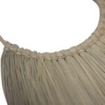 Ancient Wisdom Large Natural Boho Seagrass Fan Wall Decor - Image 2