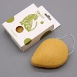 Ancient Wisdom Teardrop Konjac Sponge - Turmeric - Anti-Wrinkle - Image 2