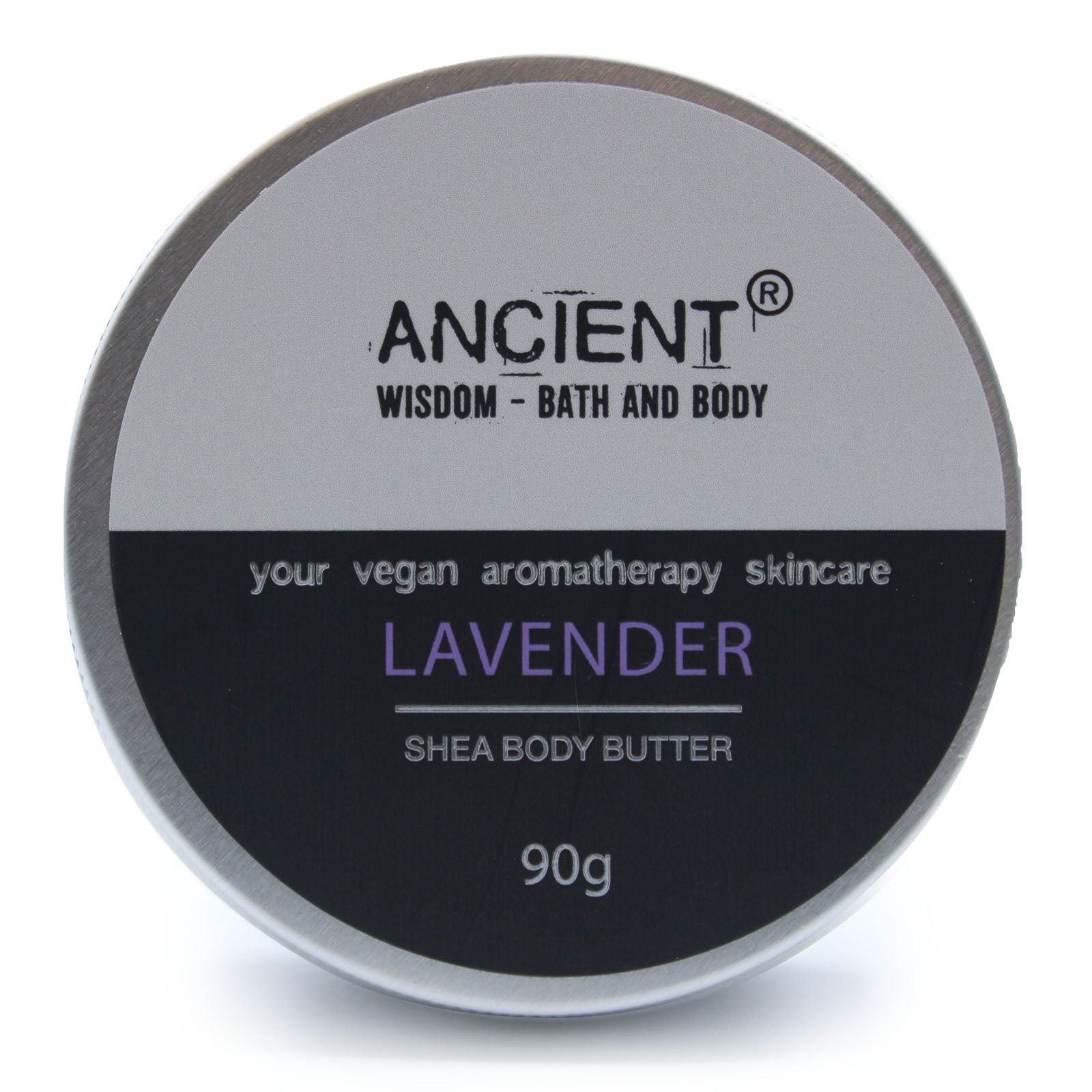 bG9jYWw6Ly9tZWRpYS8xSC8wRS82MFIzMEMxRzZSU0swRTFILzE1NmFhMDk3LmpwZWc.jpg Ancient Wisdom Aromatherapy Lavender Shea Body Butter 90g - Image 1