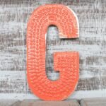 Ancient Wisdom 15cm Wooden Letter G – Assorted Colours