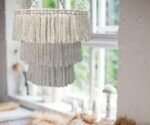 Ancient Wisdom Natural Macrame Soft Cotton Chandelier - Image 5