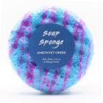 Ancient Wisdom Amethyst Creed Shea Butter Bubble Soap Sponge