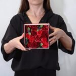 Ancient Wisdom Soap Classic Red Roses Square Box - Image 2