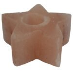 Ancient Wisdom Himalayan Salt Star Shaped Candle Holder