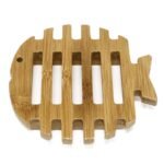 Ancient Wisdom Fish Shaped Hemu Wood Soap Dish - Image 2