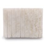 Ancient Wisdom White Onyx Ridged Soap Dish - Image 2