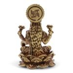 Ancient Wisdom Brass Miniature Gods – Laxmi (49mm) - Image 2