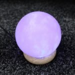 Ancient Wisdom Ball Shaped Himalayan Salt USB Multicolour Lamp - Image 4
