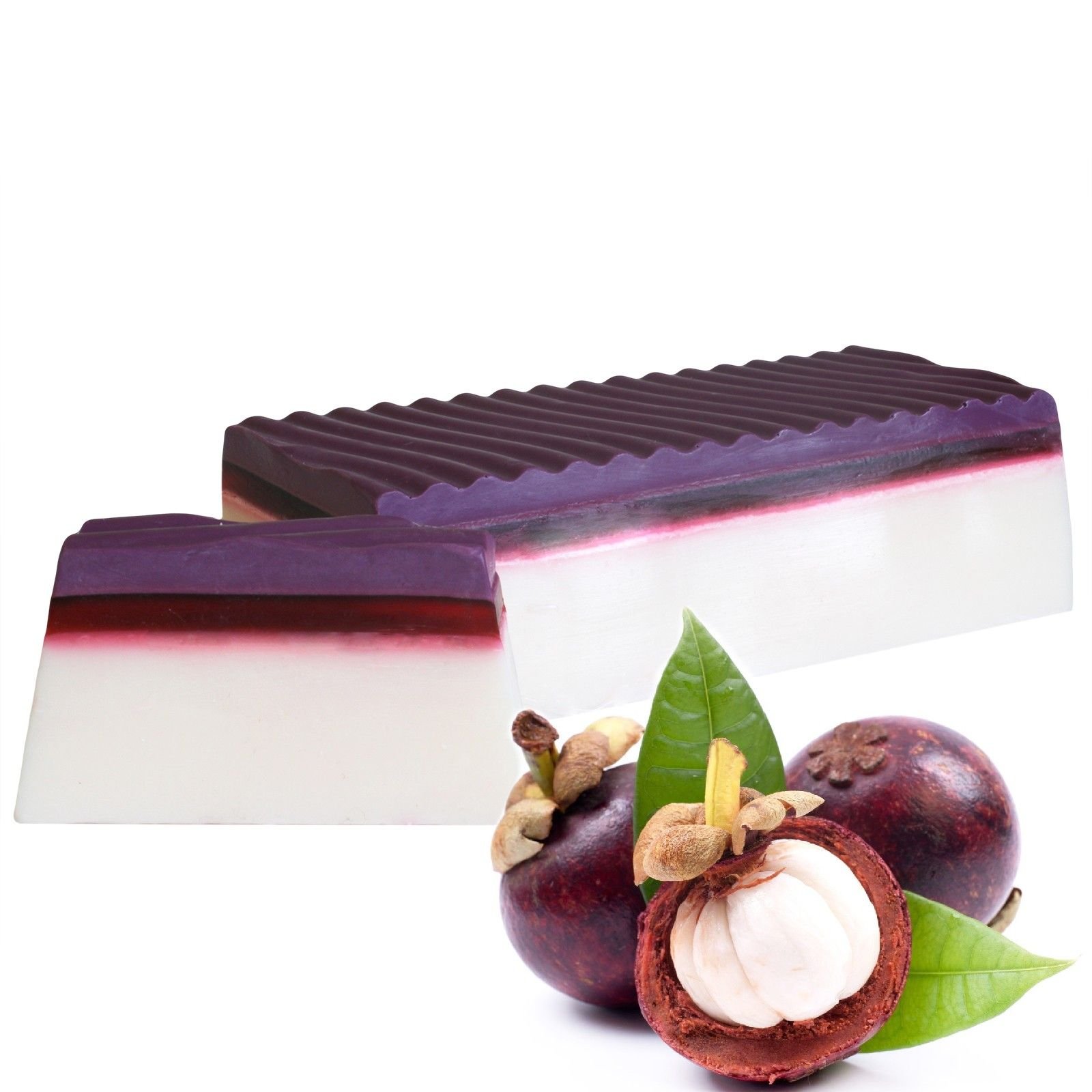 bG9jYWw6Ly9tZWRpYS8xSy84RC82MFIzMEMxRzZHUzM4RDFLLzZkN2JjMGRkLmpwZWc.jpg Ancient Wisdom Tropical Paradise Soap Loaf - Mangosteen - Image 1