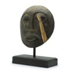 Ancient Wisdom Timor Tribal Albasia Wood Decorative Mask - Antique - Image 3