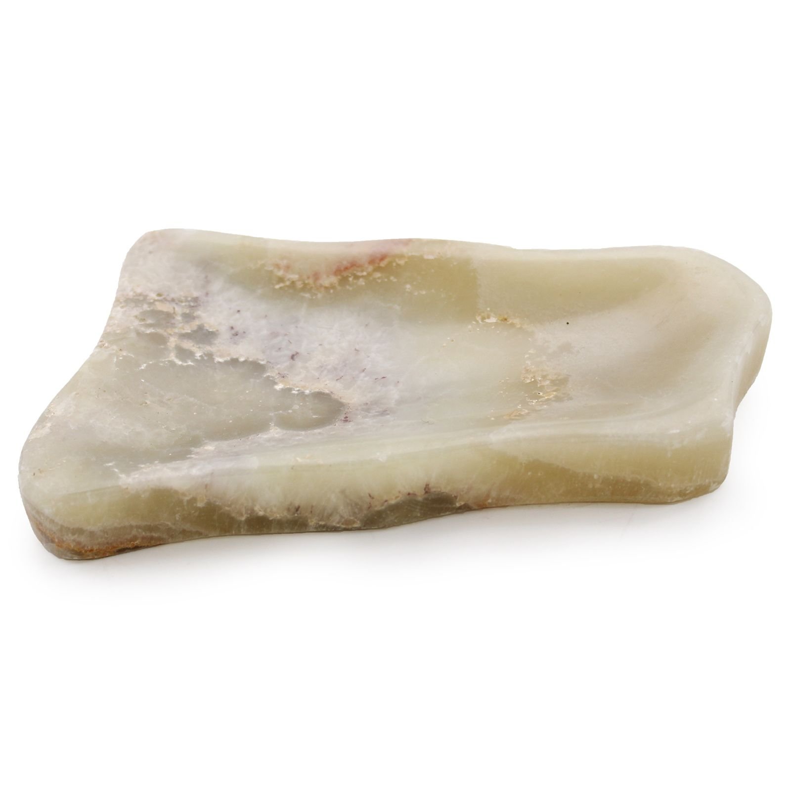 bG9jYWw6Ly9tZWRpYS8xSy9DRC82MFIzMEMxRzZSVjNDRDFLL2M1OWQ1NDZkLmpwZWc.jpg Ancient Wisdom Natural Honey Onyx Soap Dish - Image 1