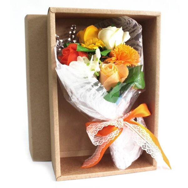 Ancient Wisdom Boxed Hand Soap Orange Flower Bouquet
