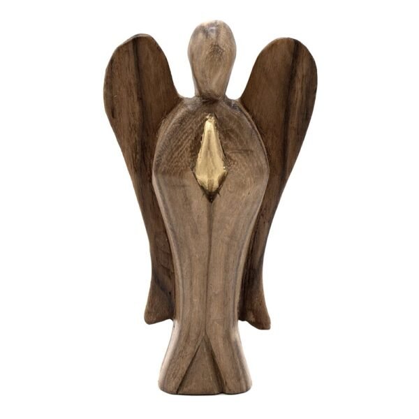 Ancient Wisdom Wooden 15cm New Hati-Hati Friendship Angel