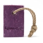 Agnes + Cat Pressed Peonies Fragranced Coconut Butter Soap On A Rope - Image 2