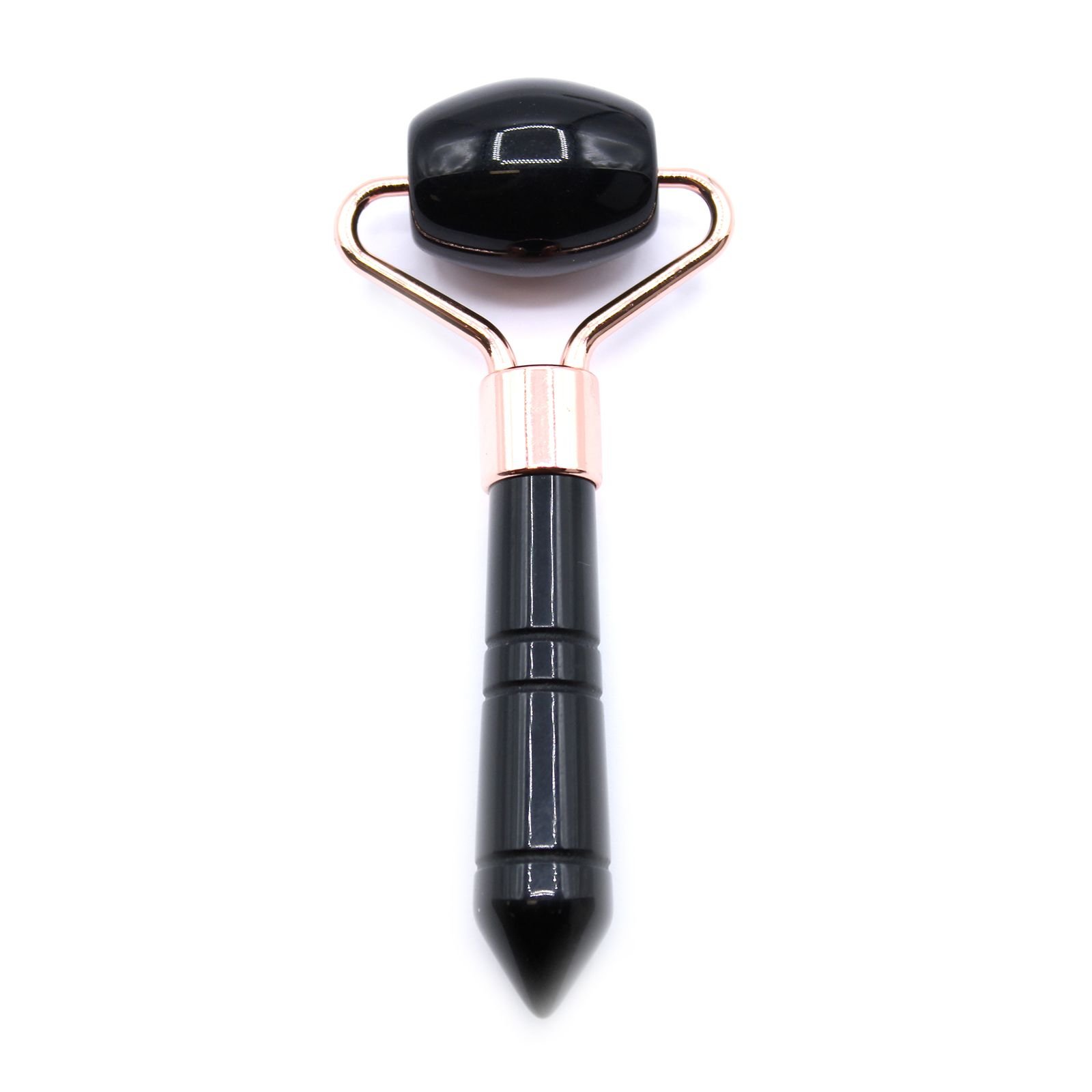 bG9jYWw6Ly9tZWRpYS8xTi82RS82MFIzMEMxRzZSUks2RTFOLzg2YjlkMzdlLmpwZWc.jpg Ancient Wisdom Gemstone Mini Roller - Black Obsidian - Image 1