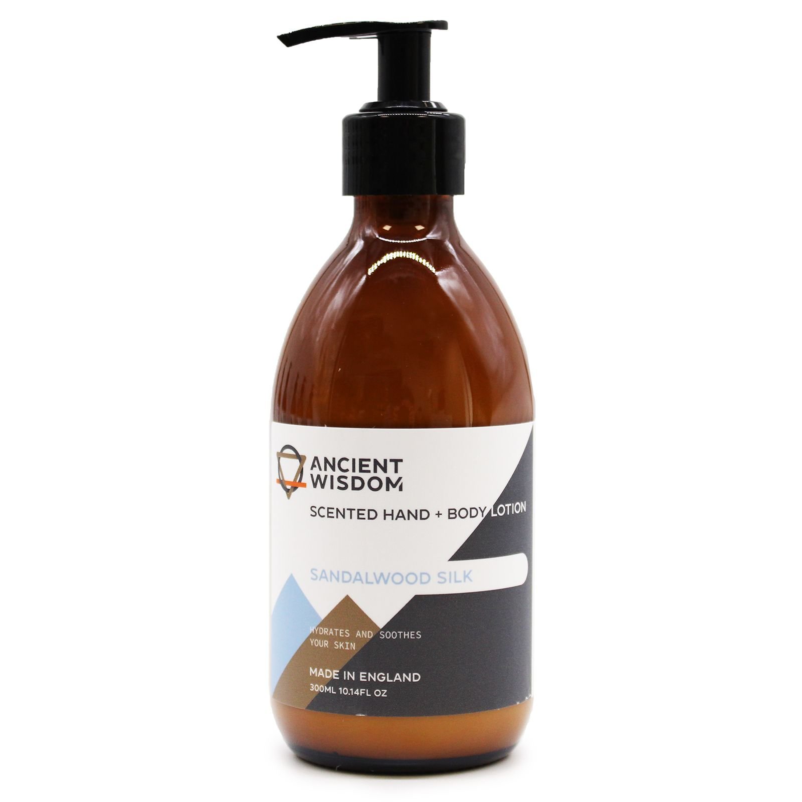 bG9jYWw6Ly9tZWRpYS8xTi84Qy82MFIzMEMxRzZSVDM4QzFOL2IzOWM4Y2EwLmpwZWc.jpg Ancient Wisdom Sandalwood Silk Hand & Body Lotion 300ml - Image 1