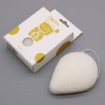 Ancient Wisdom Teardrop Konjac Sponge - Natural - Sensitive Skin - Image 2