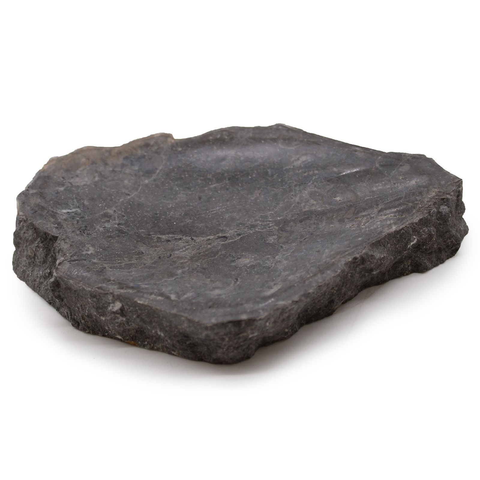 bG9jYWw6Ly9tZWRpYS8xTi9DRC82MFIzMEMxRzZSVjNDRDFOLzFlM2Q1ZjBiLmpwZWc.jpg Ancient Wisdom Natural Grey Marble Soap Dish - Image 1