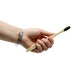 Ancient Wisdom Bamboo Toothbrush - Charcoal Medium Soft - Image 7
