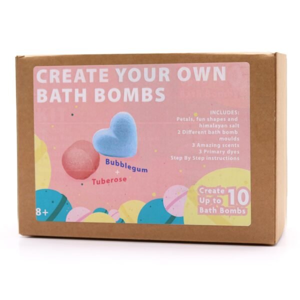 Ancient Wisdom Rose & Bubblegum Create Your Own Bath Bomb Kit