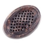 Ancient Wisdom Classic Oval Soapstone Soap Dish & Drainer - Image 4