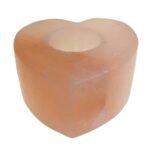 Ancient Wisdom Himalayan Salt Medium Heart Shaped Candle Holder - Image 4
