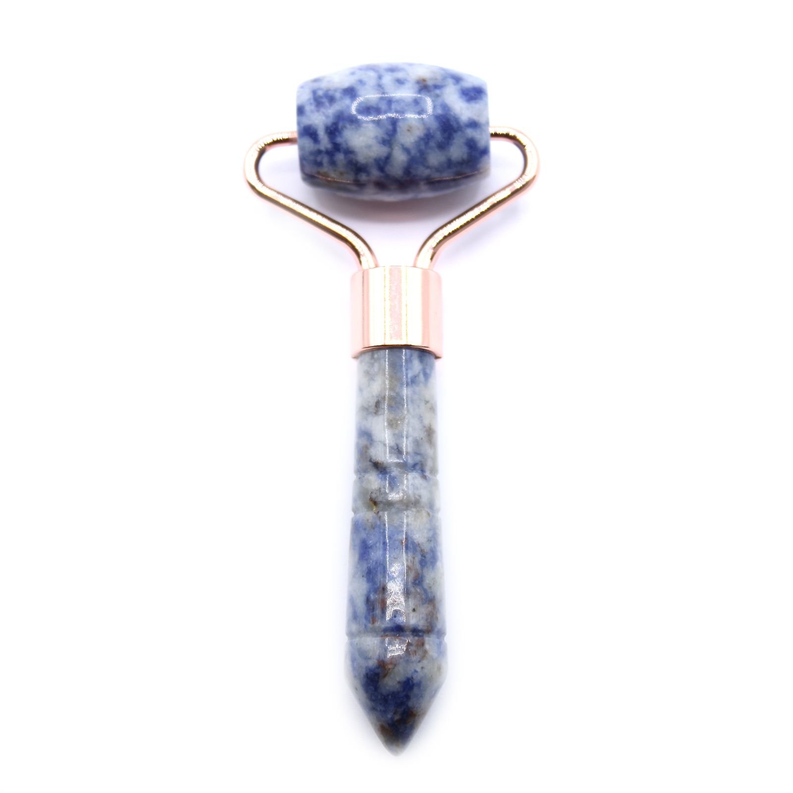 bG9jYWw6Ly9tZWRpYS8xUC82RS82MFIzMEMxRzZSUks2RTFQLzMxZDIyNTljLmpwZWc.jpg Ancient Wisdom Gemstone Mini Roller - Sodalite - Image 1