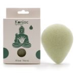 Ancient Wisdom Teardrop Konjac Sponge - Aloe Vera - Healing