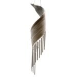 Ancient Wisdom Whitewash Handcrafted Coconut Leaf Wind Chime
