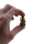 Ancient Wisdom Brass Miniature Gods – Ganesha (30mm) - Image 2