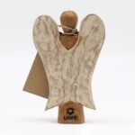 Ancient Wisdom Wooden 15cm New Hati-Hati Love Angel - Image 2