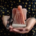 Ancient Wisdom Angel Shaped Multicolour USB Himalayan Salt Lamp - Image 3