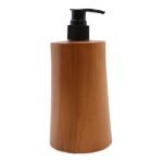 Ancient Wisdom Natural Teakwood Taper Soap Dispenser