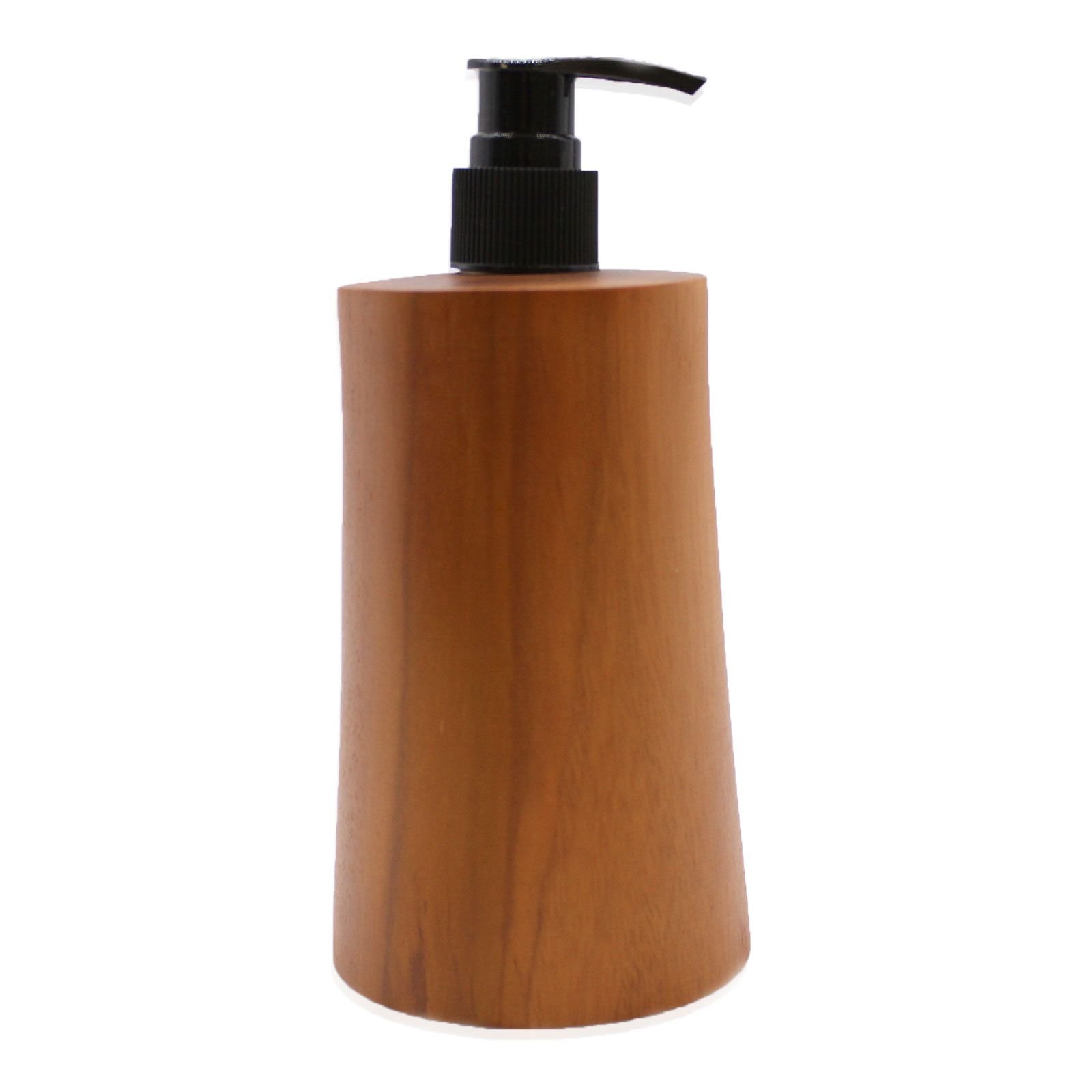 bG9jYWw6Ly9tZWRpYS8xUS9FQy82MFIzMEMxRzZSVjNFQzFRLzQ5YWQ1ZmU1LmpwZWc.jpg Ancient Wisdom Natural Teakwood Taper Soap Dispenser - Image 1