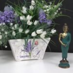 Ancient Wisdom Medium Brass Standing Buddha Statue - Image 3