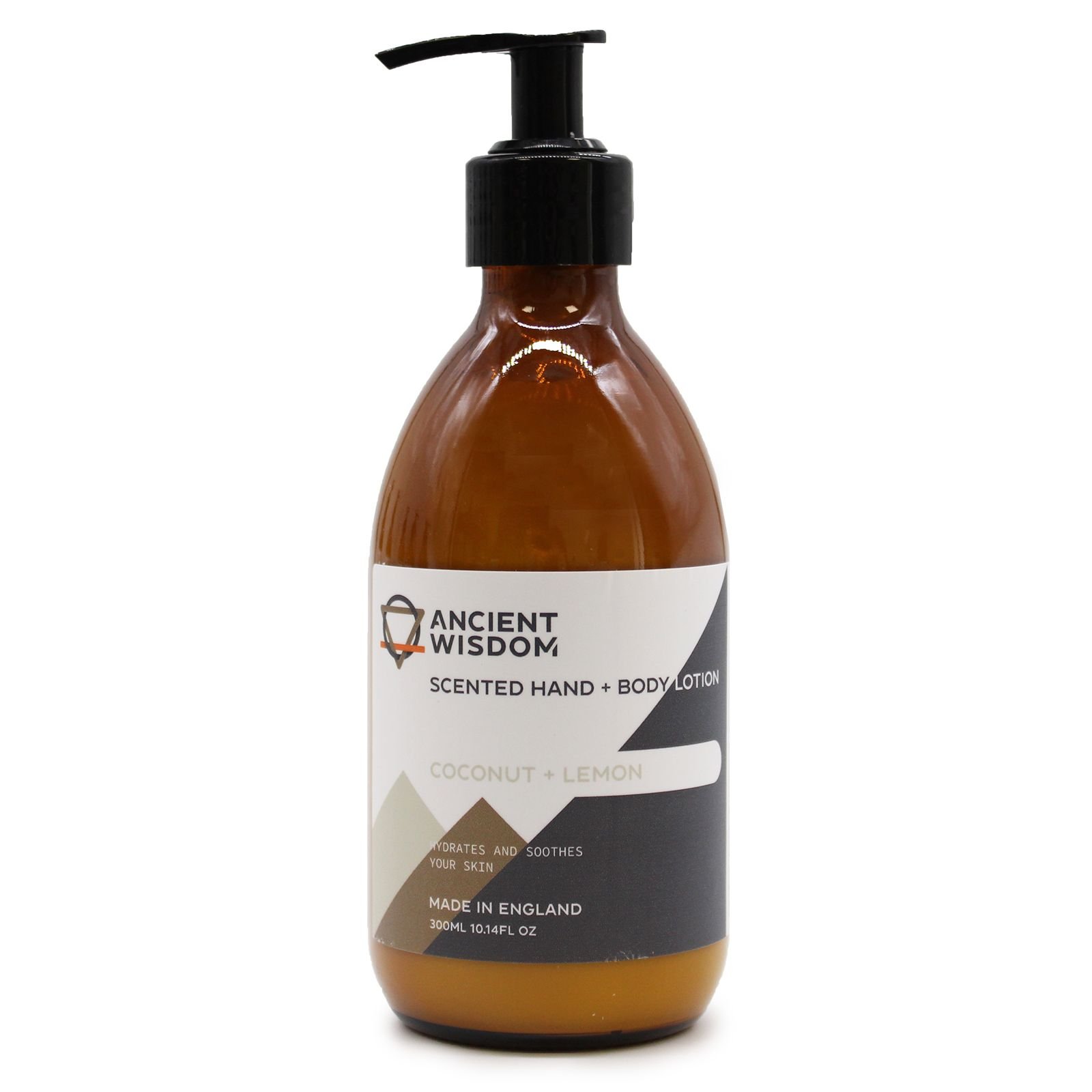 bG9jYWw6Ly9tZWRpYS8xUi84Qy82MFIzMEMxRzZSVDM4QzFSLzllYjUwYzZkLmpwZWc.jpg Ancient Wisdom Coconut & Lemon Hand & Body Lotion 300ml - Image 1